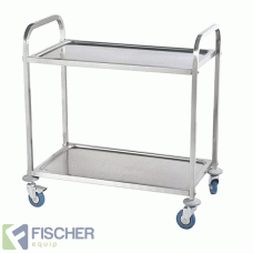 Square Tube Food Trolley - Large